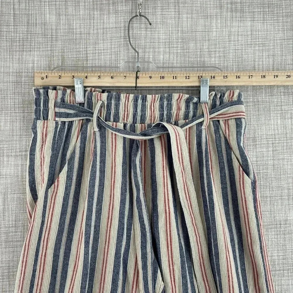 Knox Rose Striped Pants - Blue, Red, Cream - Picture 2 of 10